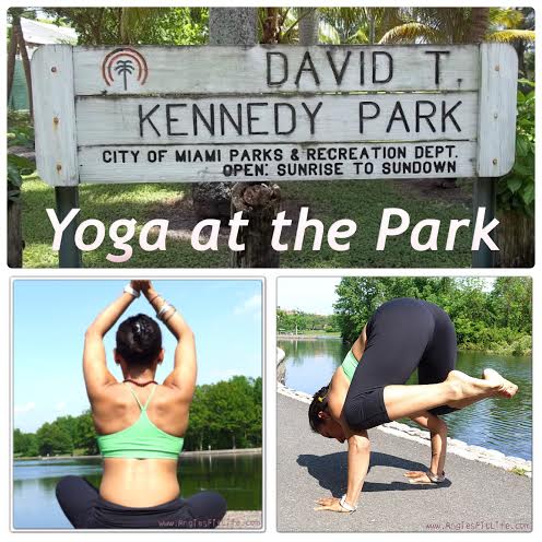 yoga at the park